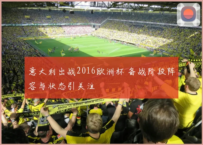 意大利出战2016欧洲杯 备战阶段阵容与状态引关注